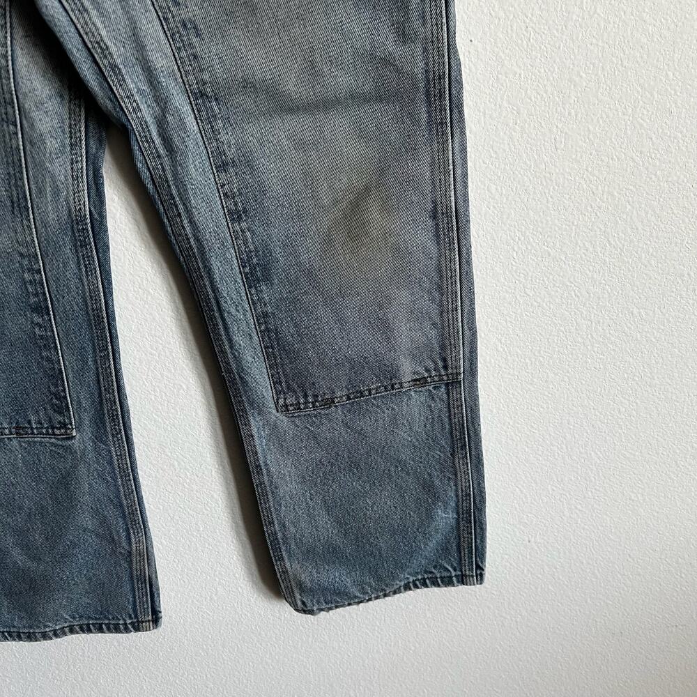 Carhartt B07 DNM denim double knee work wear carpenter pants - Picture 7 of 8